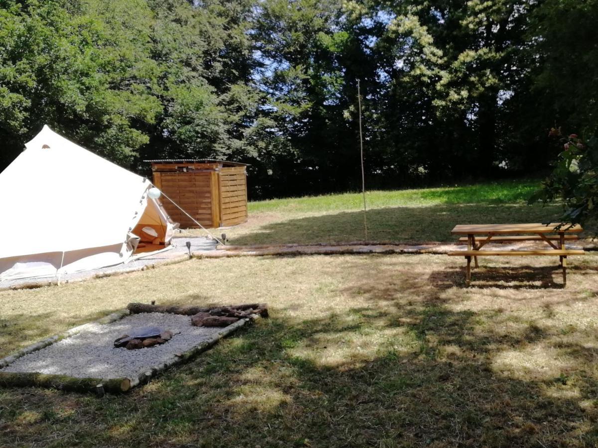 tente insolite 1 à 5 personnes Plouray Exterior foto