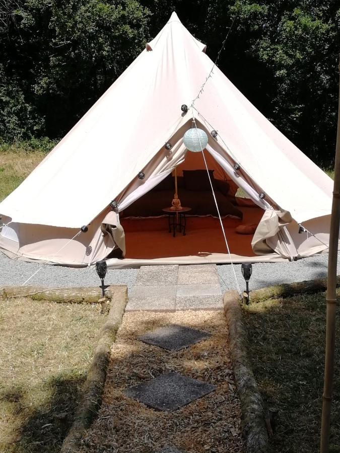 tente insolite 1 à 5 personnes Plouray Exterior foto